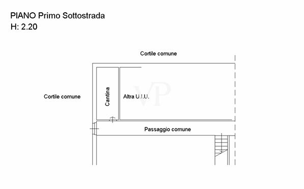 Planimetria cantina Planimetria cantina