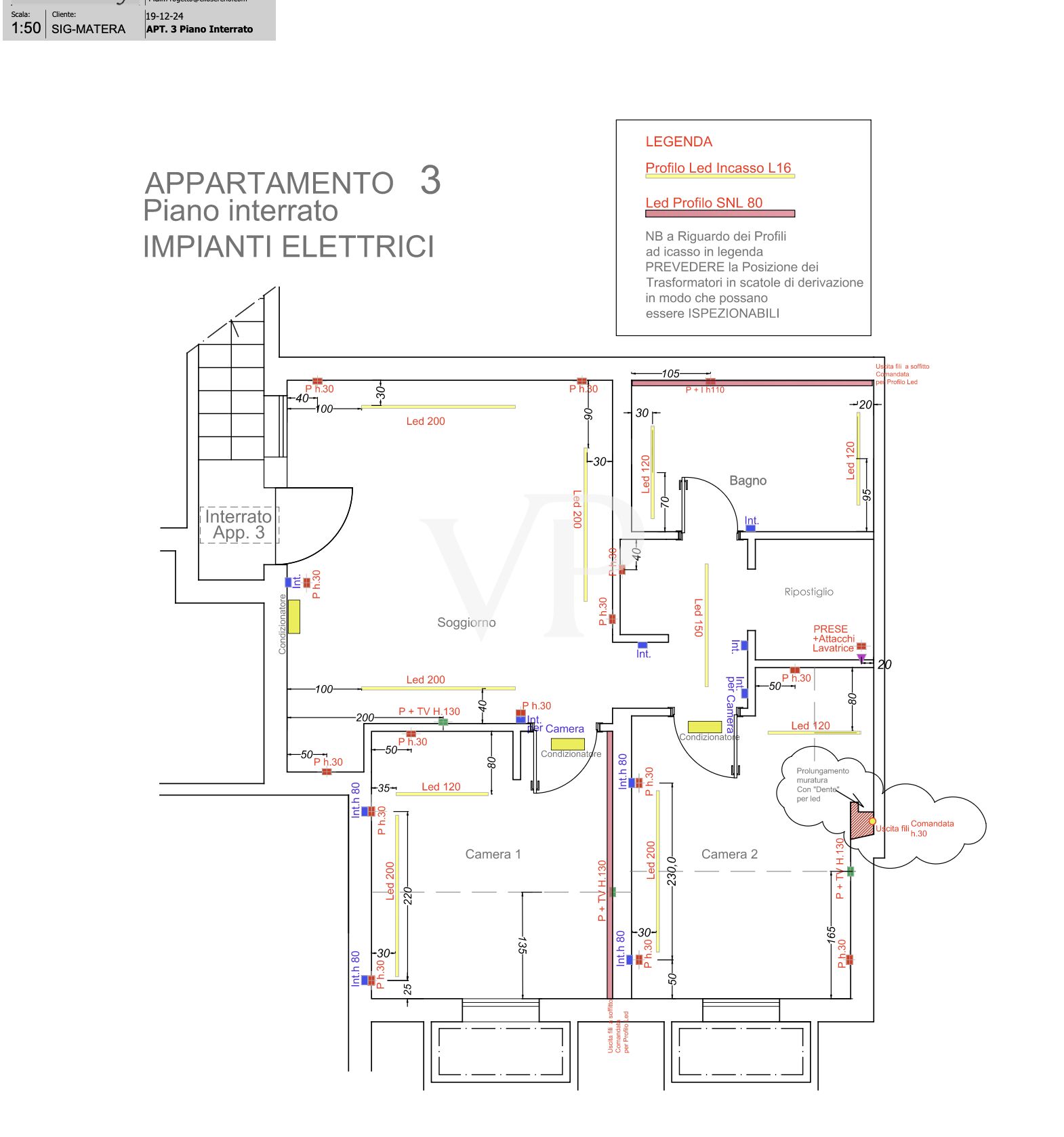 P. INTERR. CON IMPIANTI ELETT. P. INTERR. CON IMPIANTI ELETT.