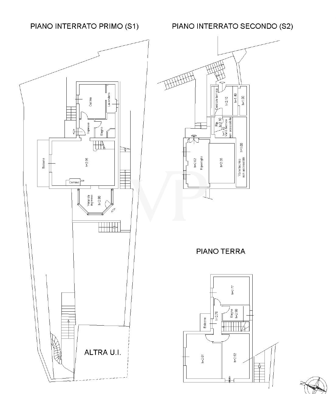 Detached villa with terrace and view of Lake Como