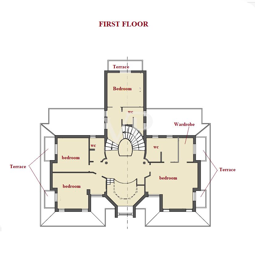 Exklusive Villa mit Wellnessbereich und Taverne in Torre del Lago Puccini