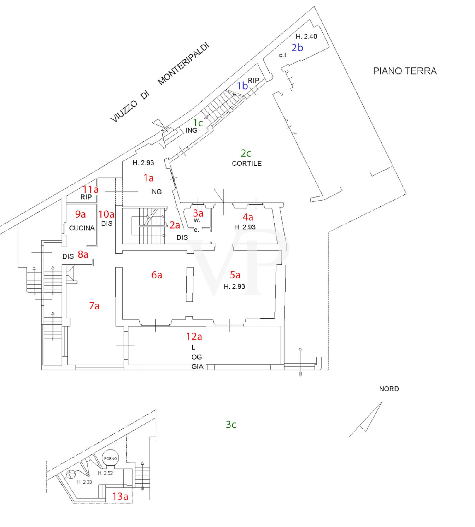 Historische Villa mit Panoramapool