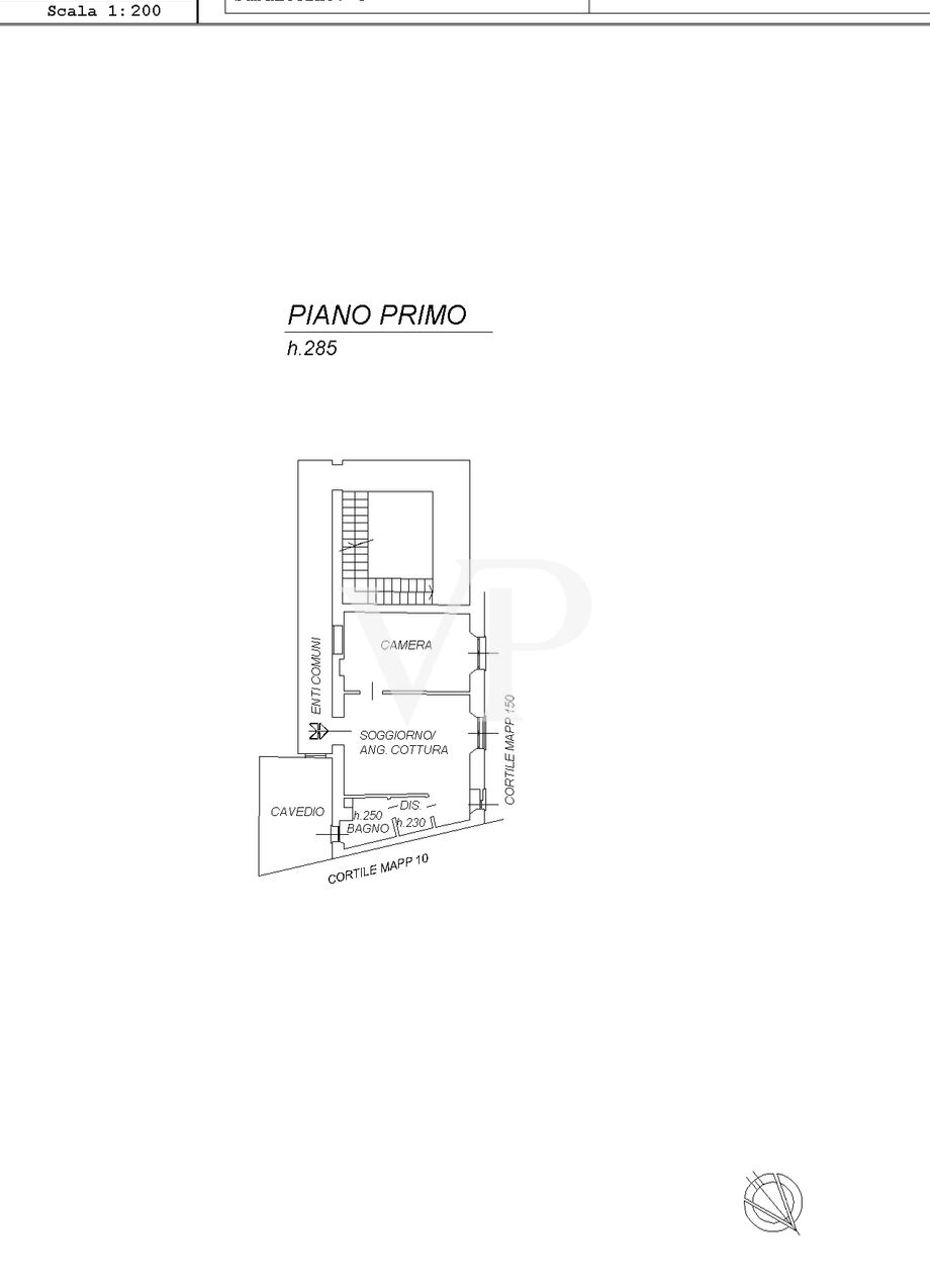 planimetria catastale Corsico 5