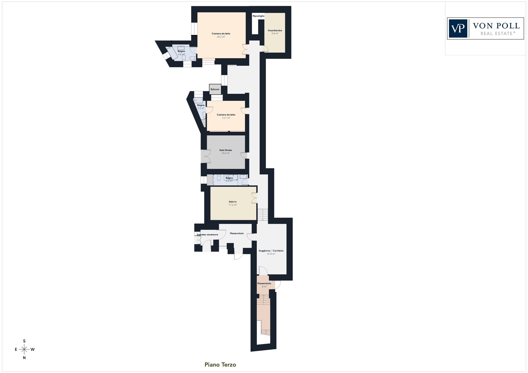 Palazzo Zappalà Asmundo: Exclusive Representative Apartment of 430 sqm in the heart of Via Etnea