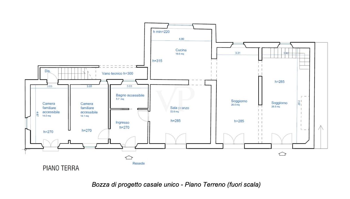 Neues Leben für ein Bauernhaus in Camaiore