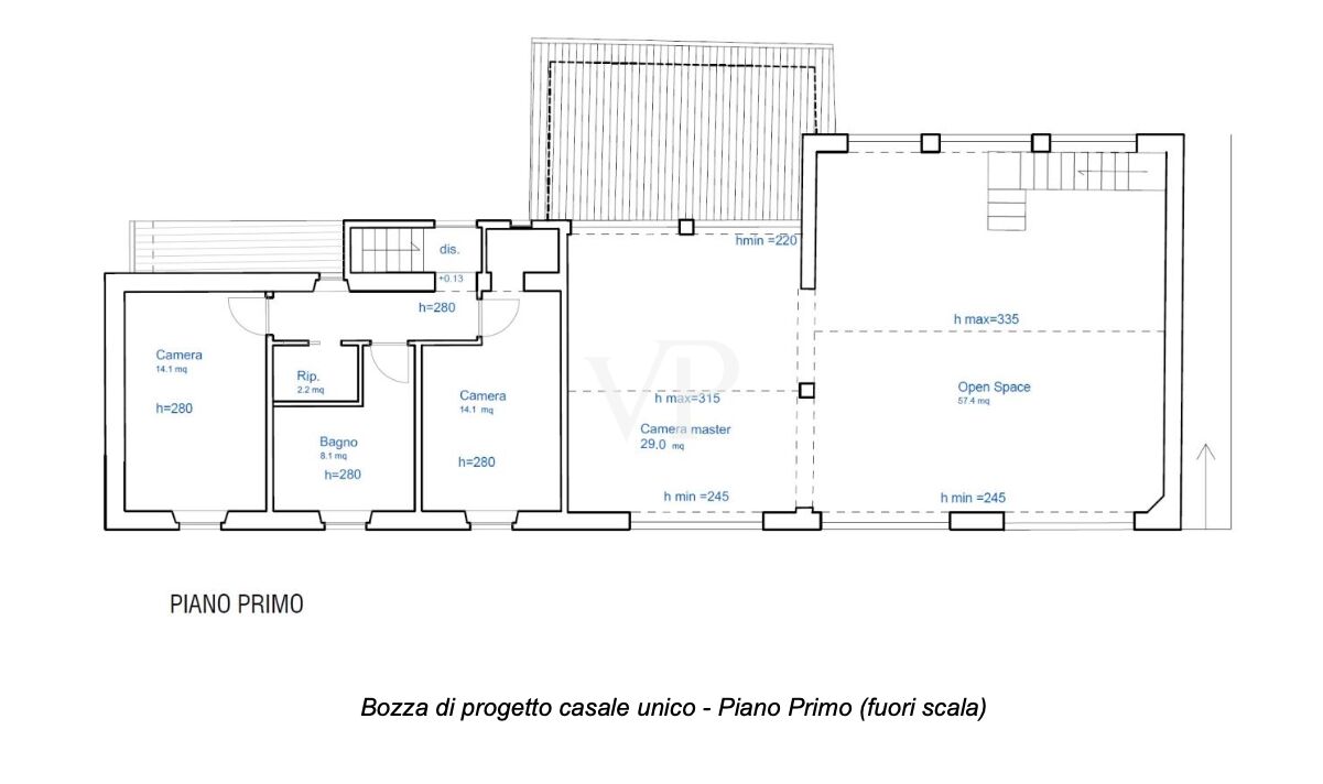 Neues Leben für ein Bauernhaus in Camaiore