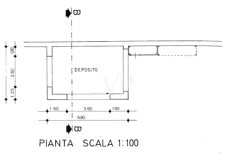 Planimetria Deposito 2 Planimetria Deposito 2