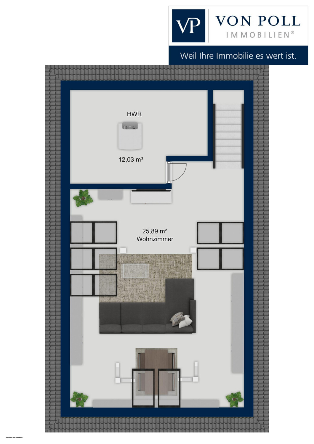 Wohnung 2 Dachgeschoss Wohnung 2 Dachgeschoss