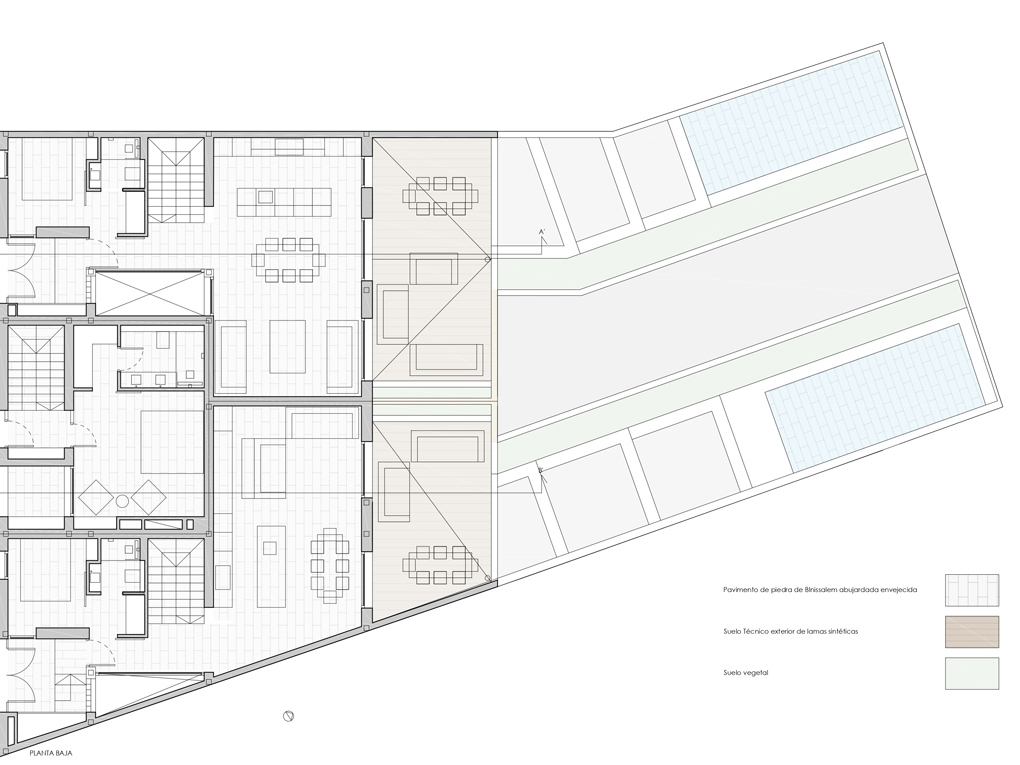 Modernes Dorfhaus mit Pool in Biniamar