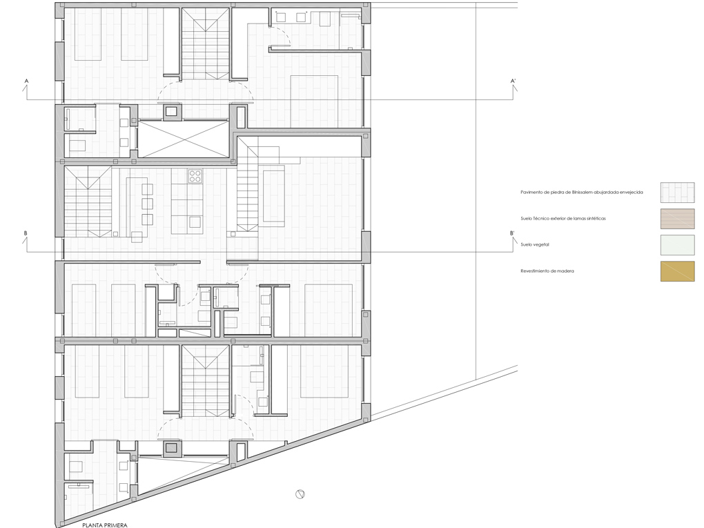 Modernes Dorfhaus mit Pool in Biniamar