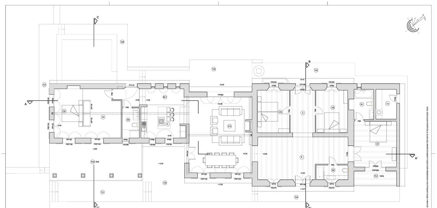 Planta baja sin piscina