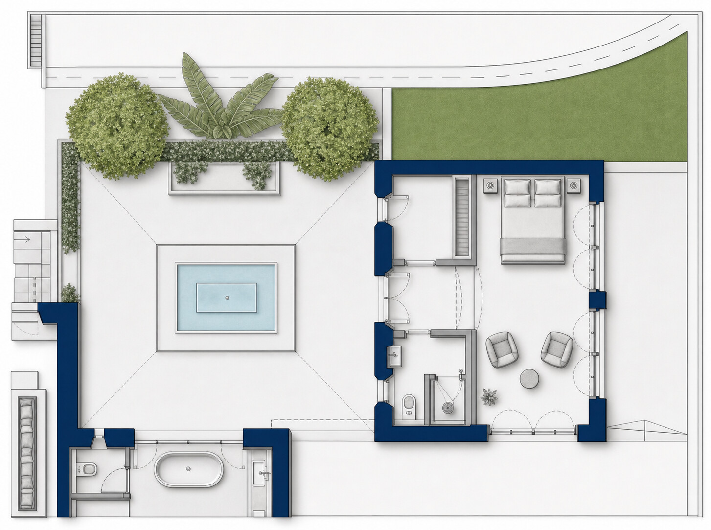 Casa de invitados