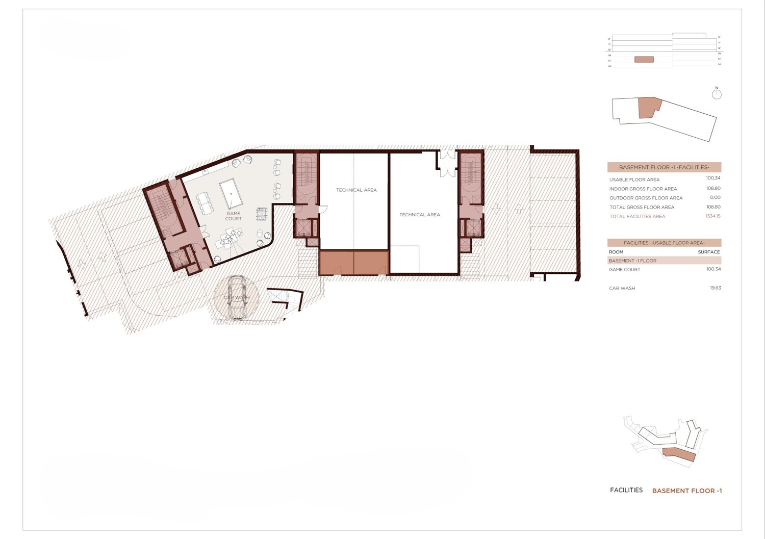 Sótano -1 areas comunes