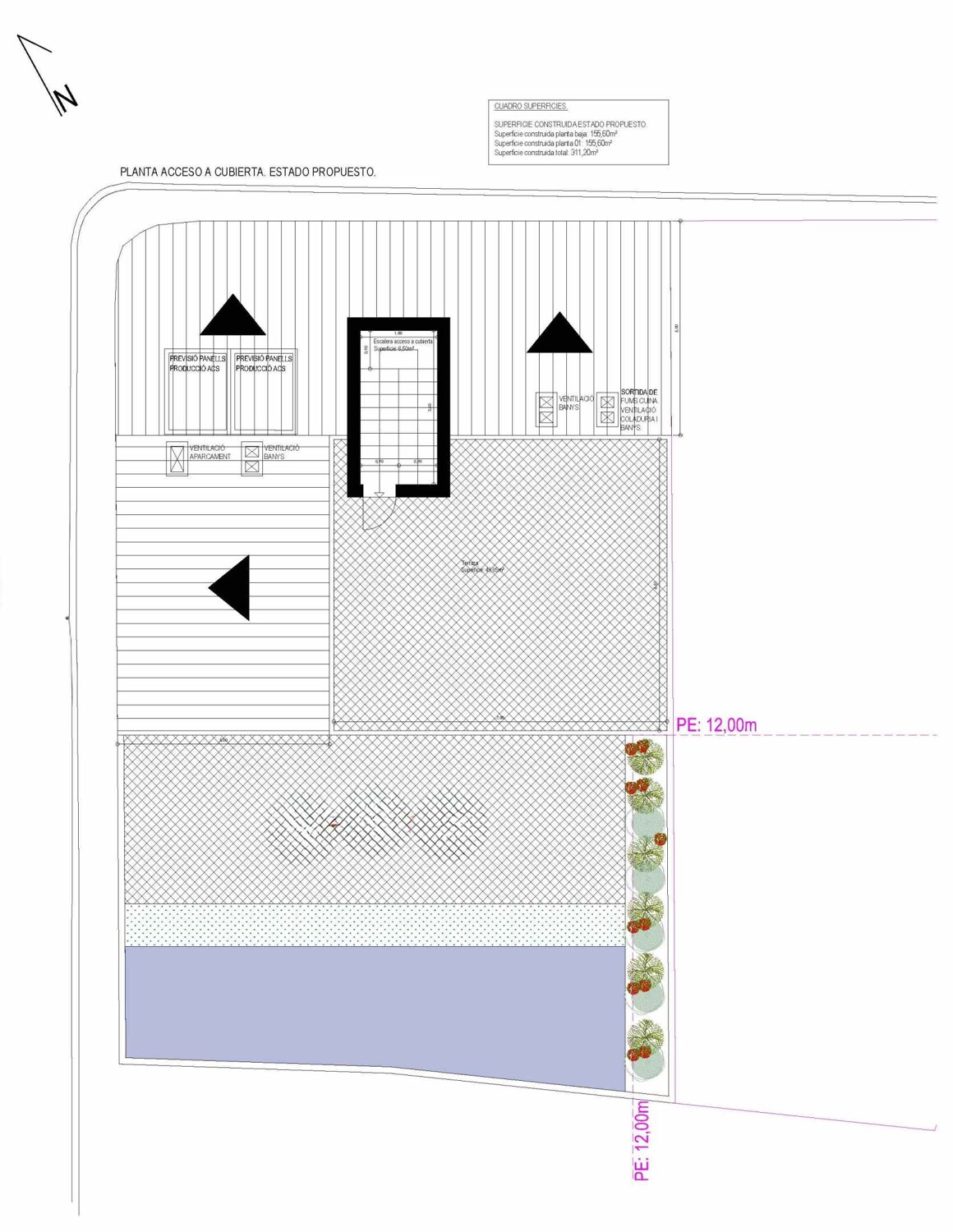 Dachterrasse