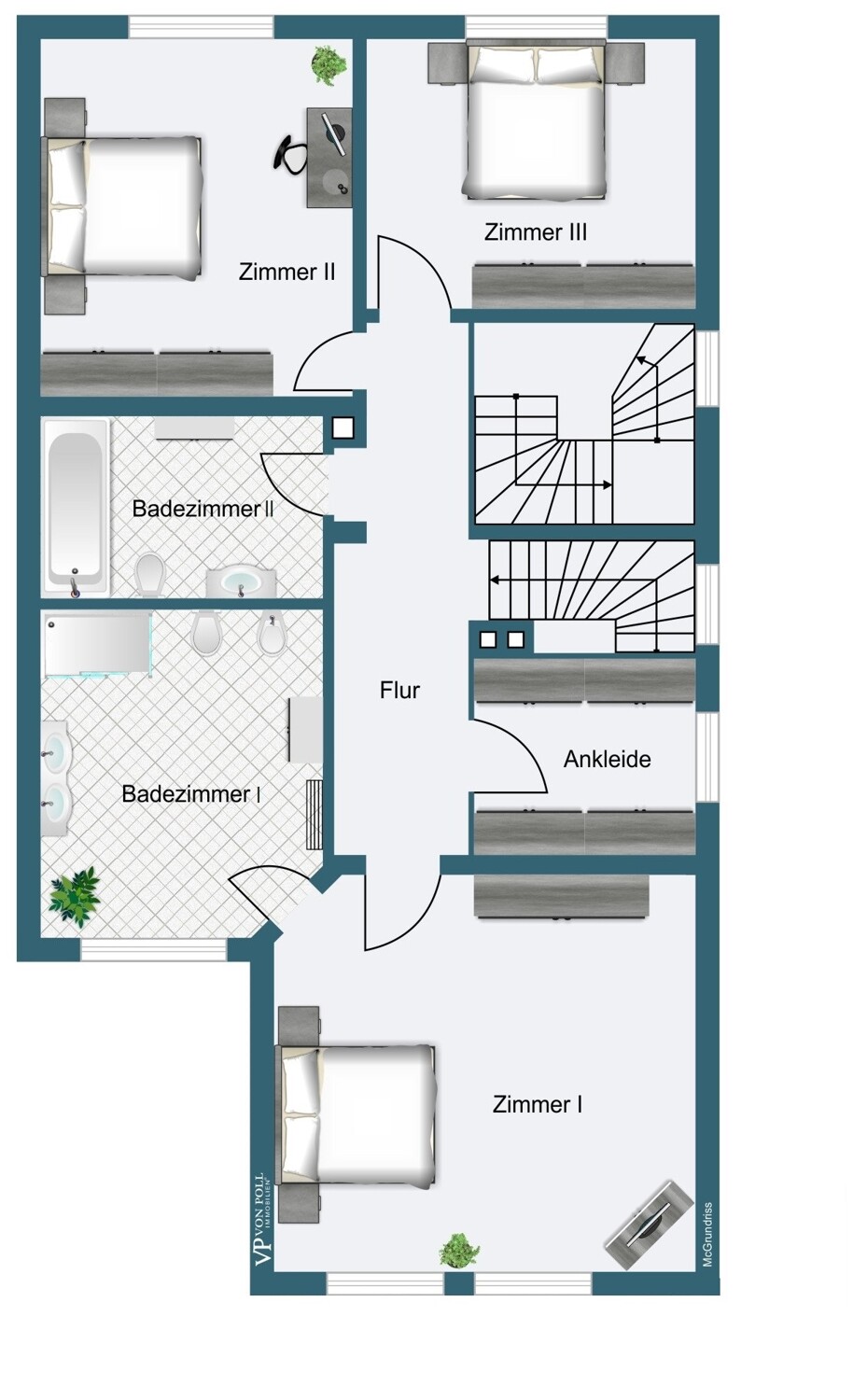 1. Obergeschoss WHG 1 1. Obergeschoss WHG 1