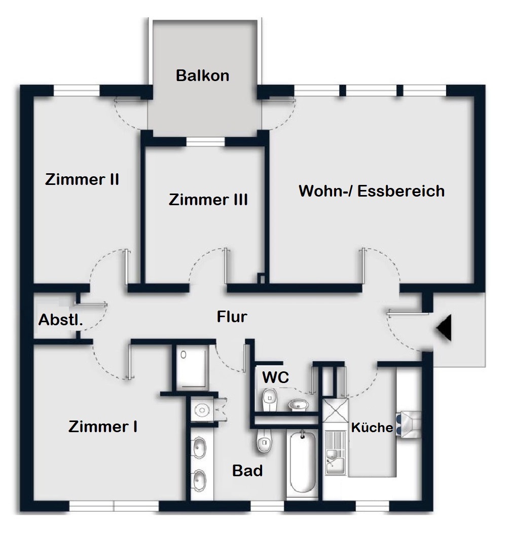 2. Obergeschoss 2. Obergeschoss
