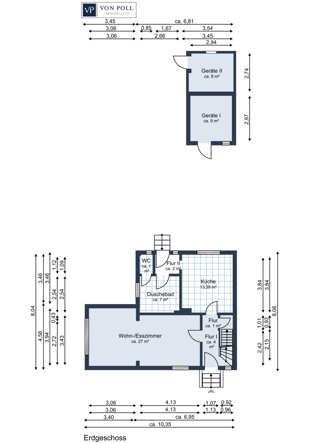 Erdgeschoss Grundriss