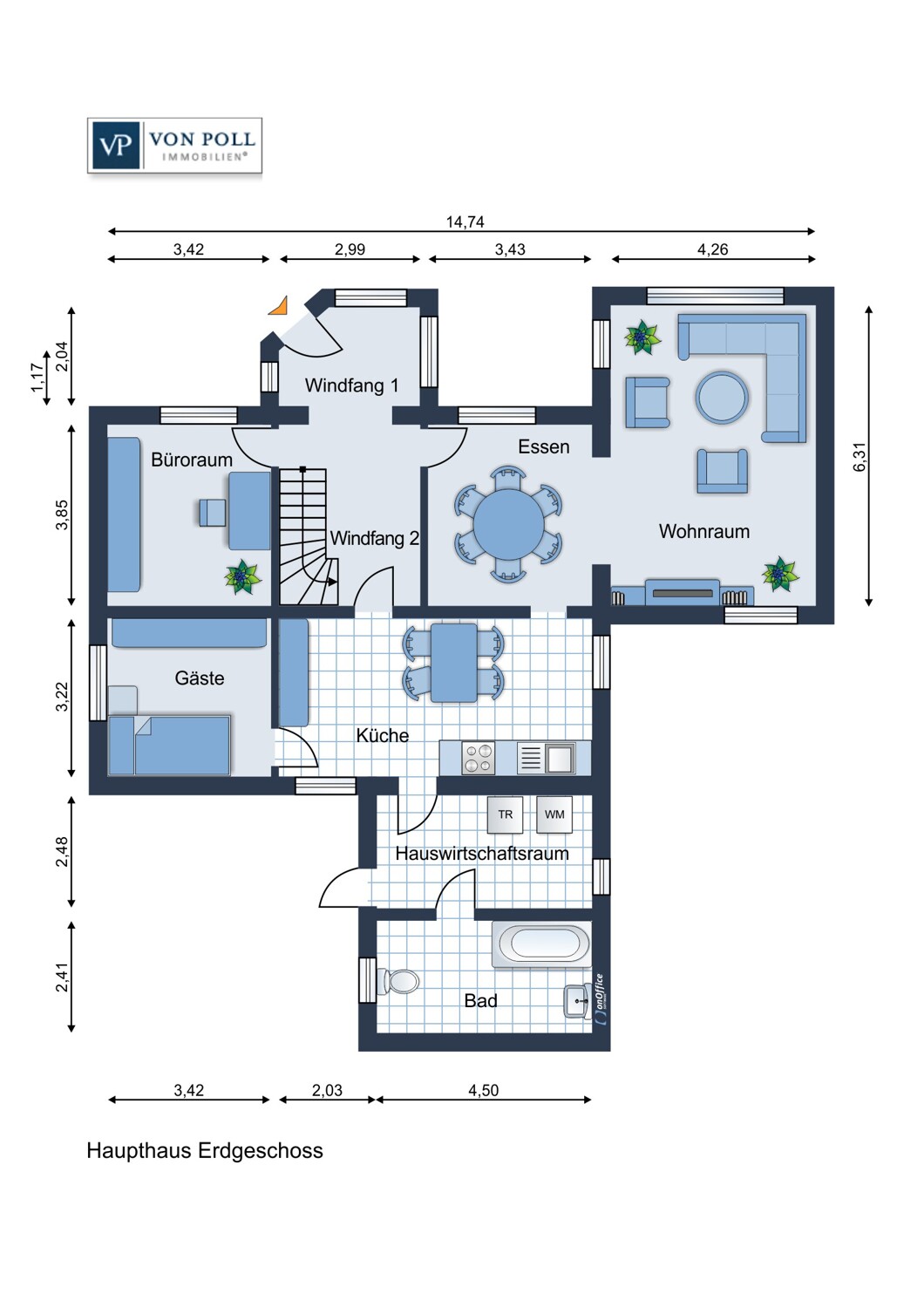 Haupthaus EG