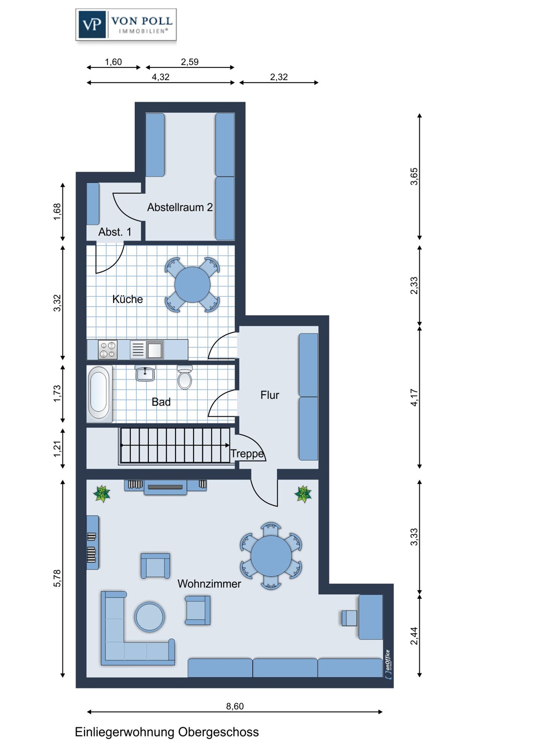 Einliegerwohnung OG