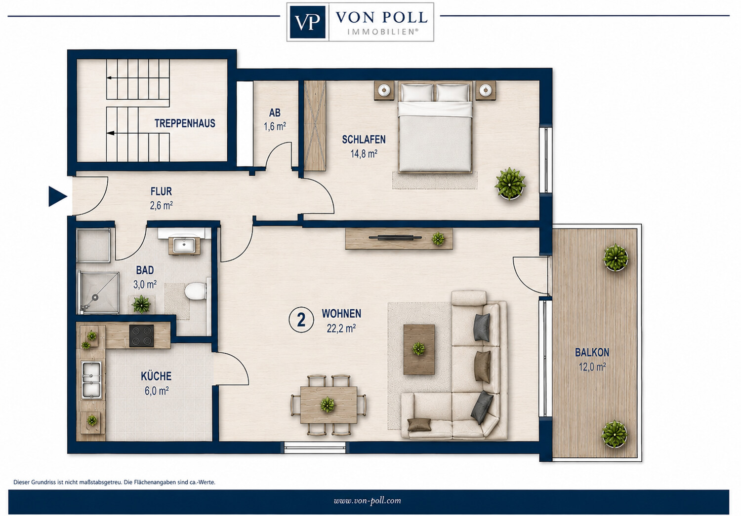 Grundriss Wohnung
