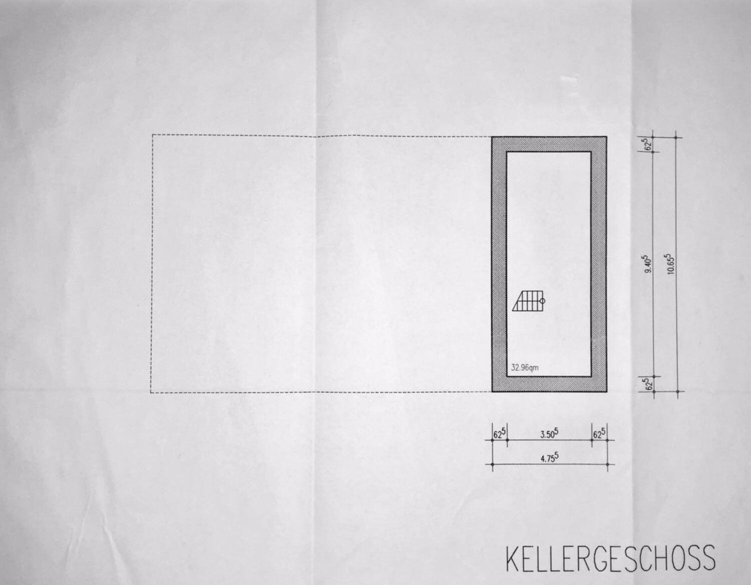 Grundriss Keller