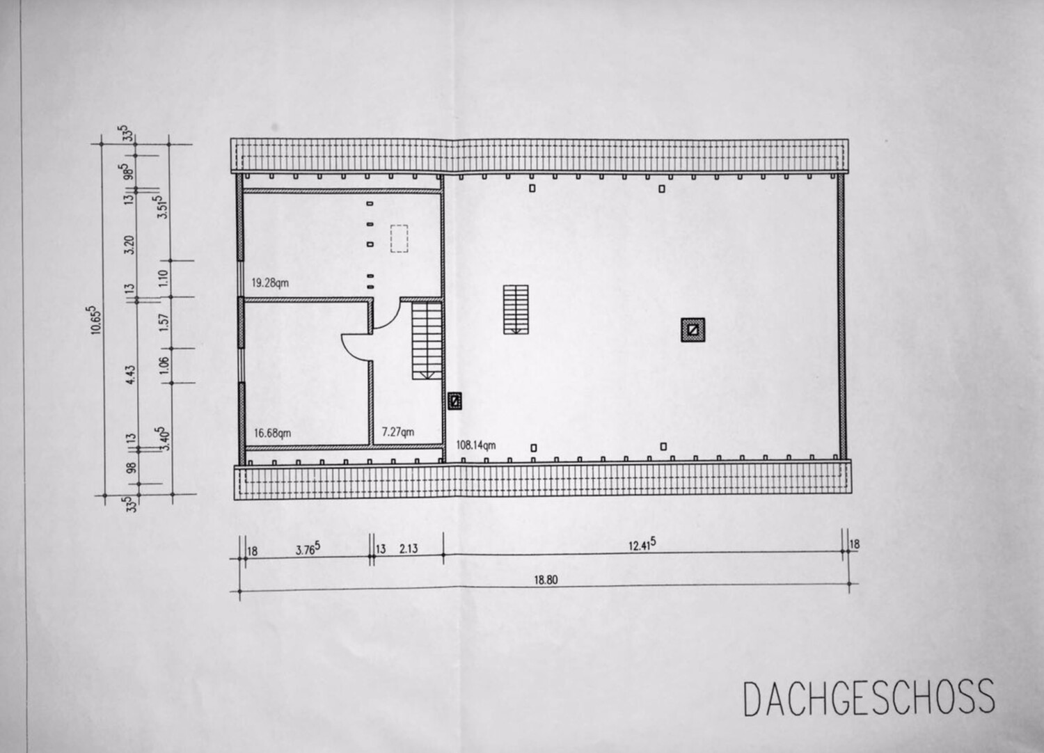 Grundriss Dachgeschoss