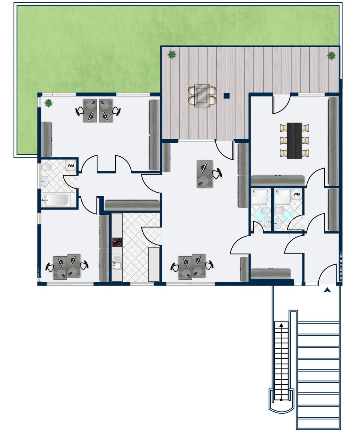 Grundriss Obergeschoss