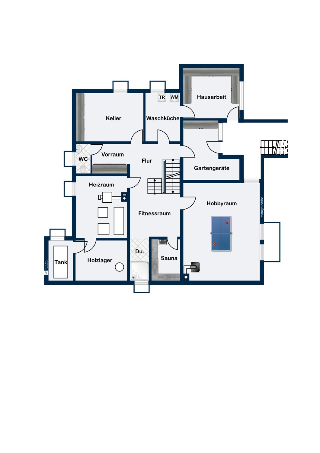 Grundriss Untergeschoss Grundriss Untergeschoss