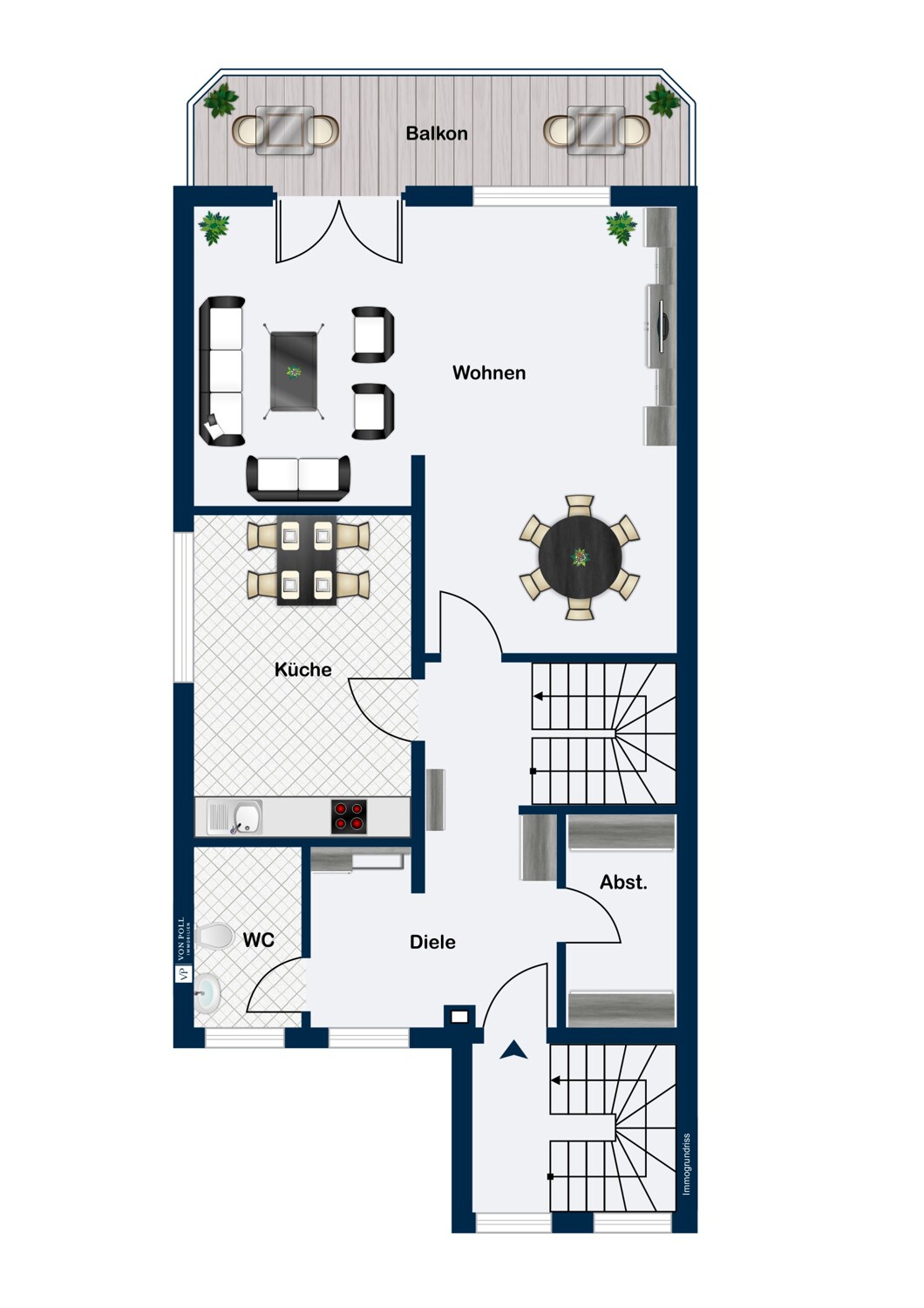Grundriss 1. Obergeschoss