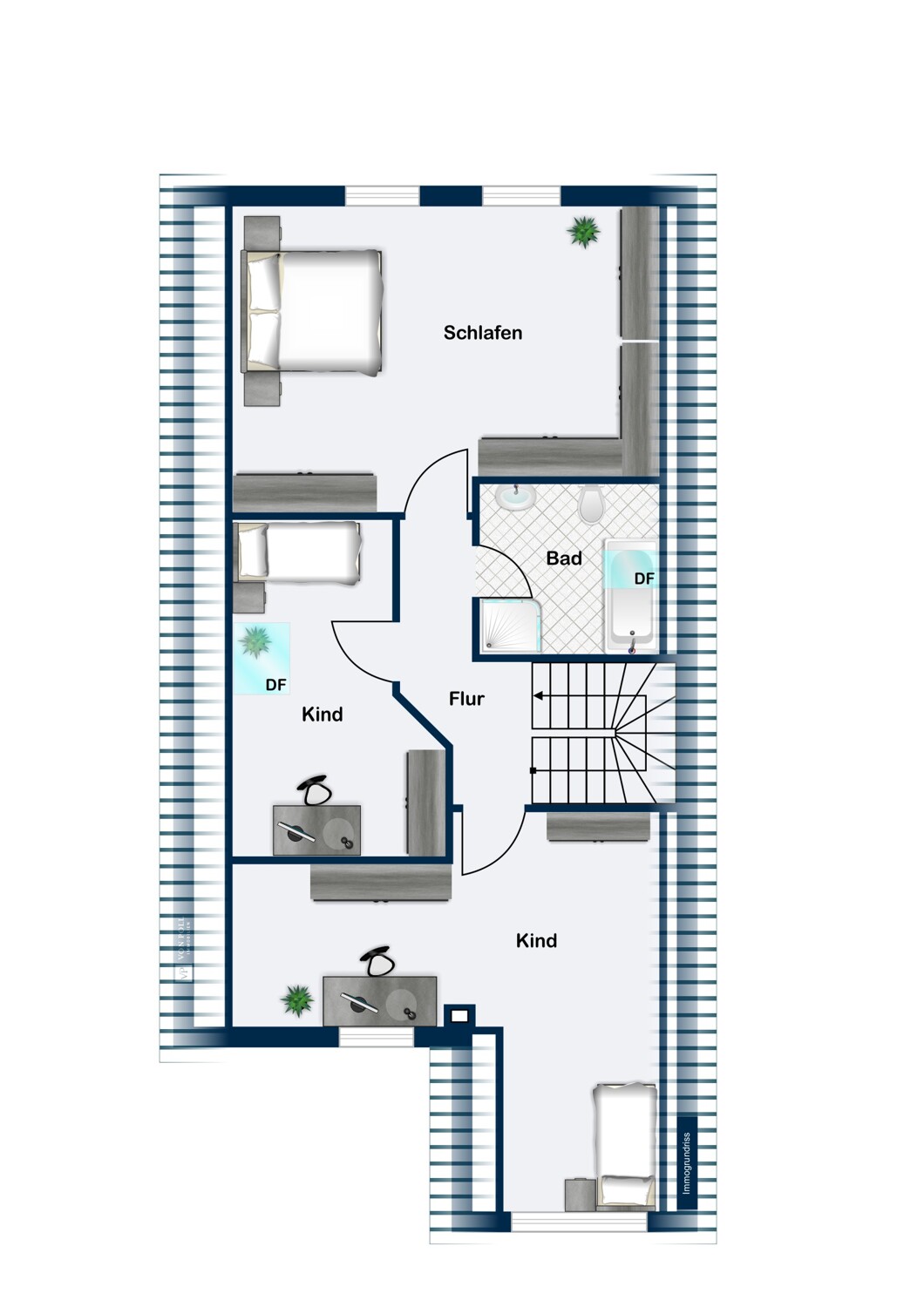 Grundriss Dachgeschoss