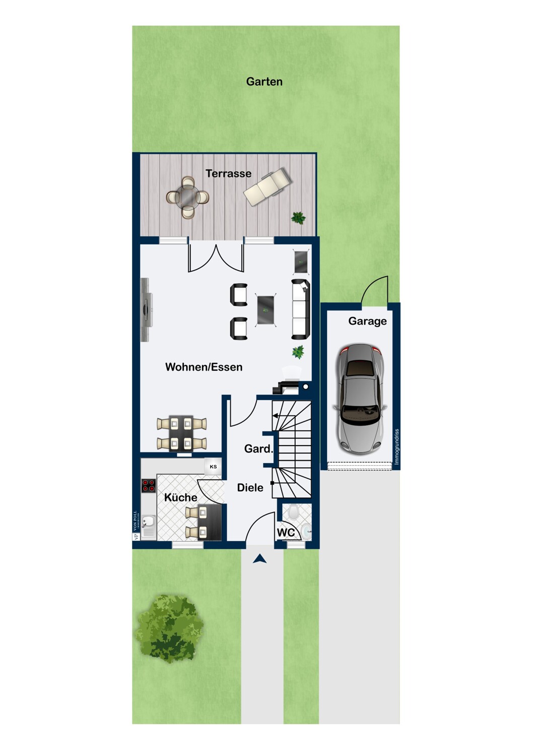 Grundriss Erdgeschoss