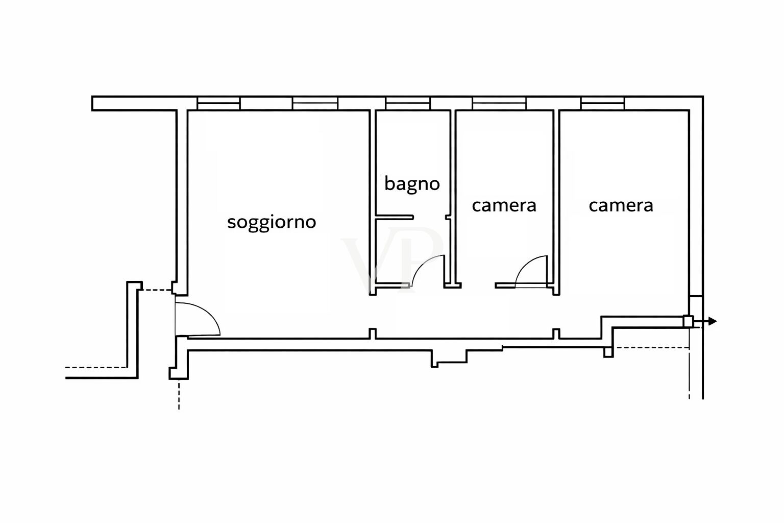Tranquillo trilocale con piscina e garage vicino al lago