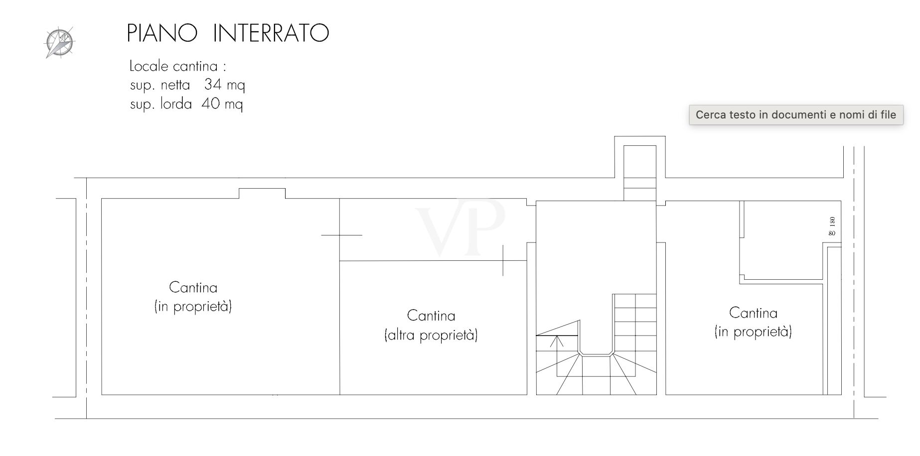 piano seminterrato