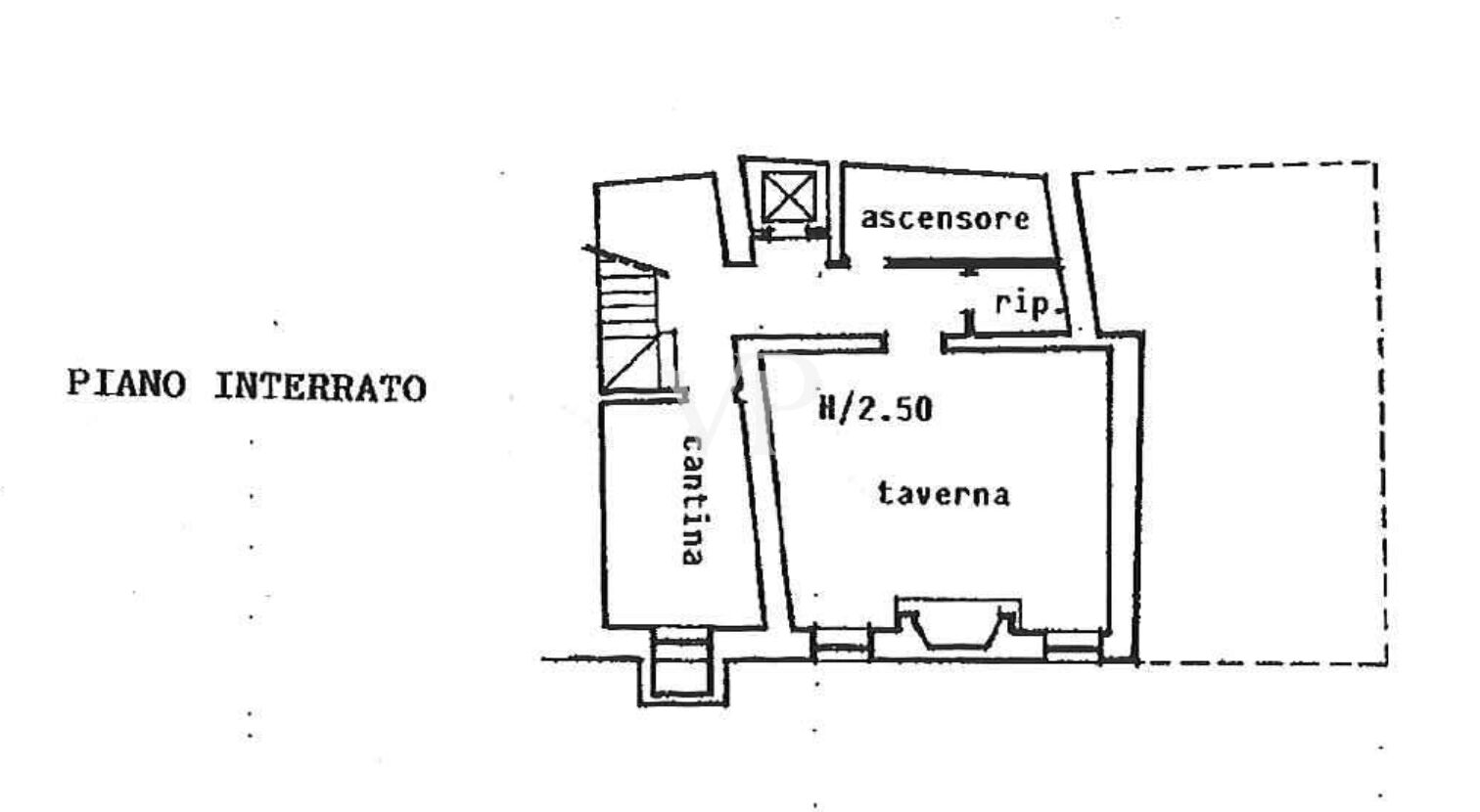piano interrato