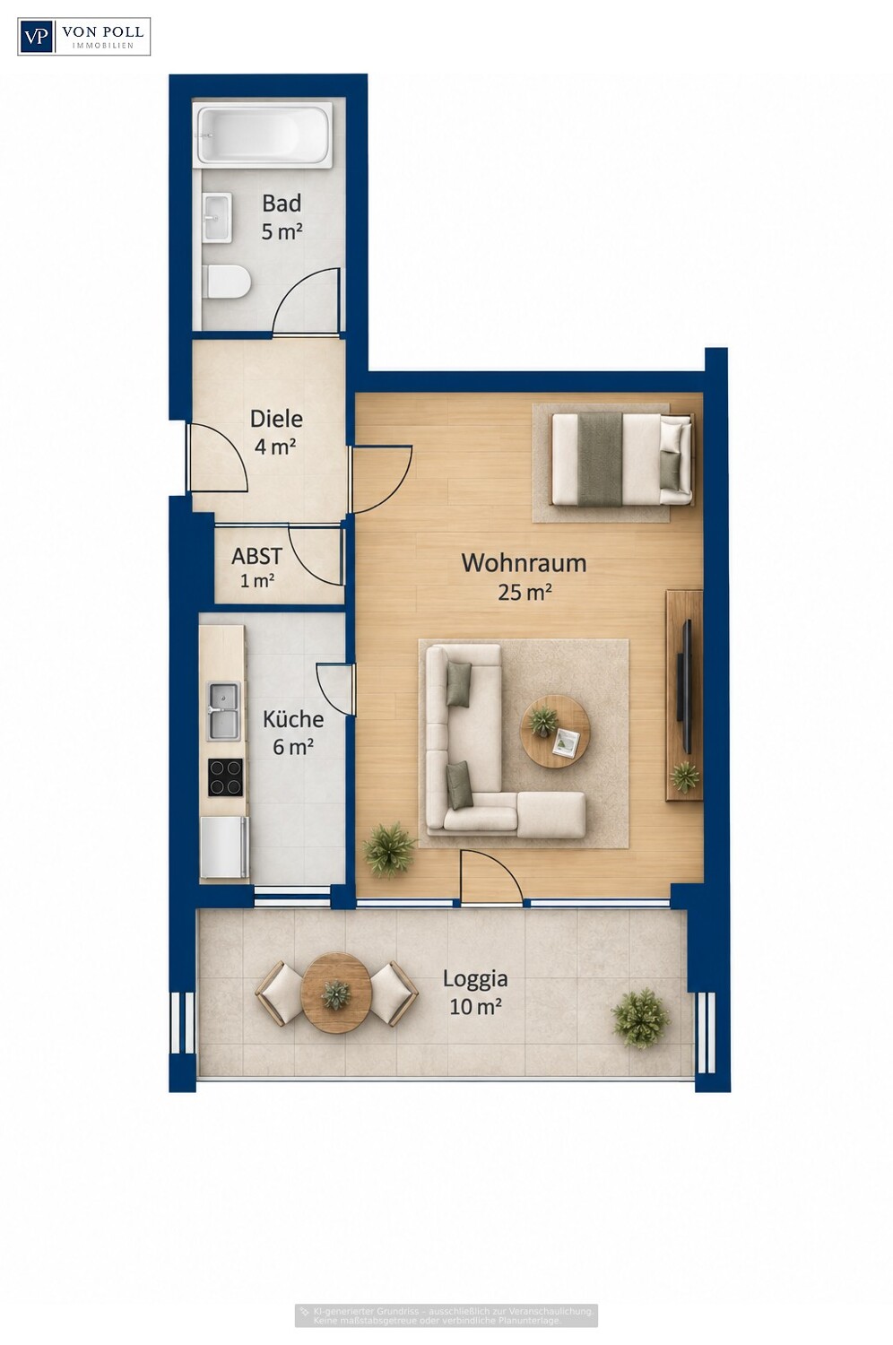 Grundriss Wohnung