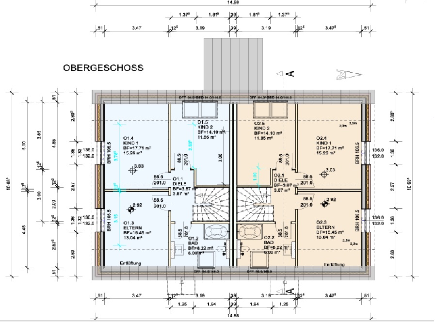 Obergeschoss Obergeschoss