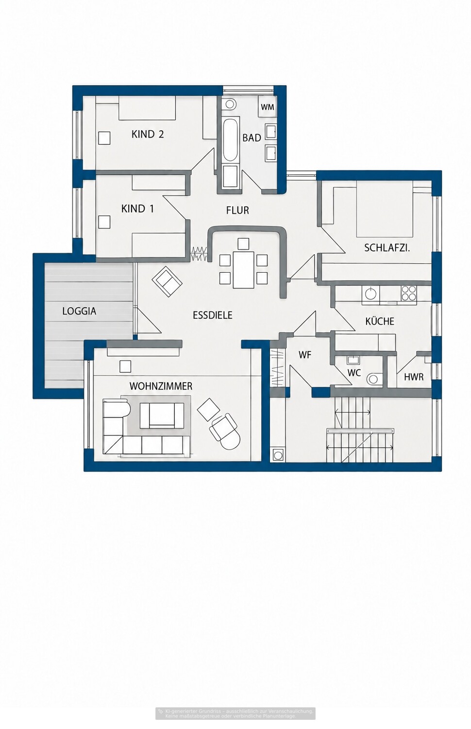 Grundriss Wohnung