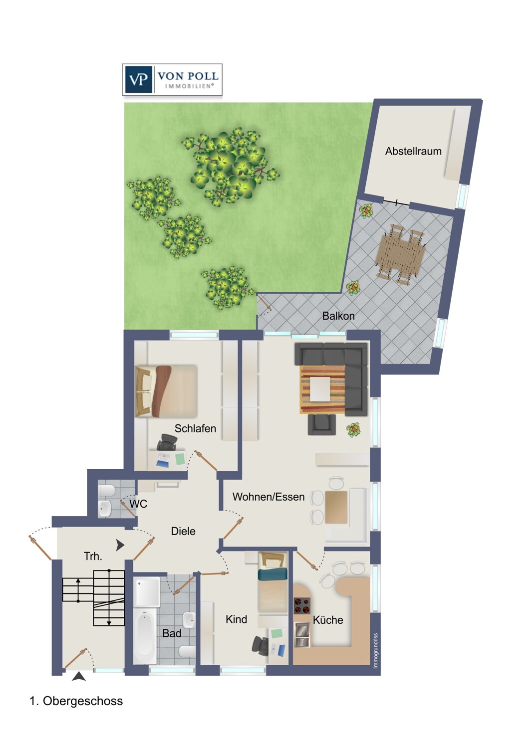 Wohnen mit Wohlfühlfaktor – gepflegte 3-Zimmer Wohnung zur Eigennutzung oder als Anlage