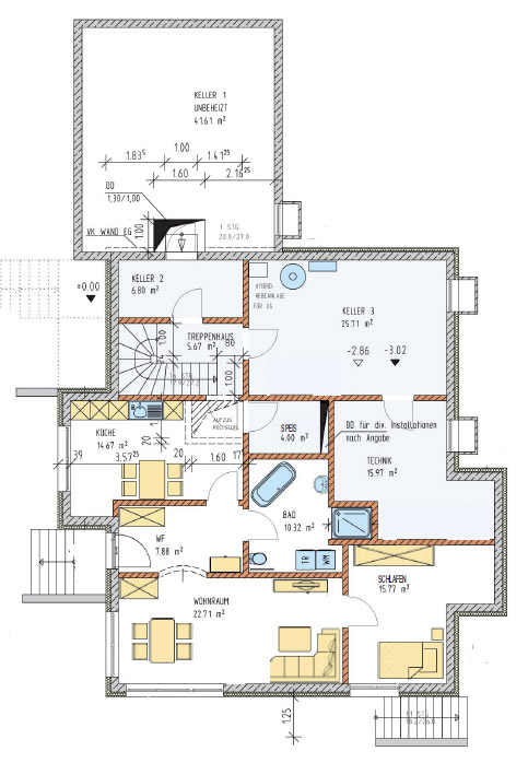 KG Grundriss