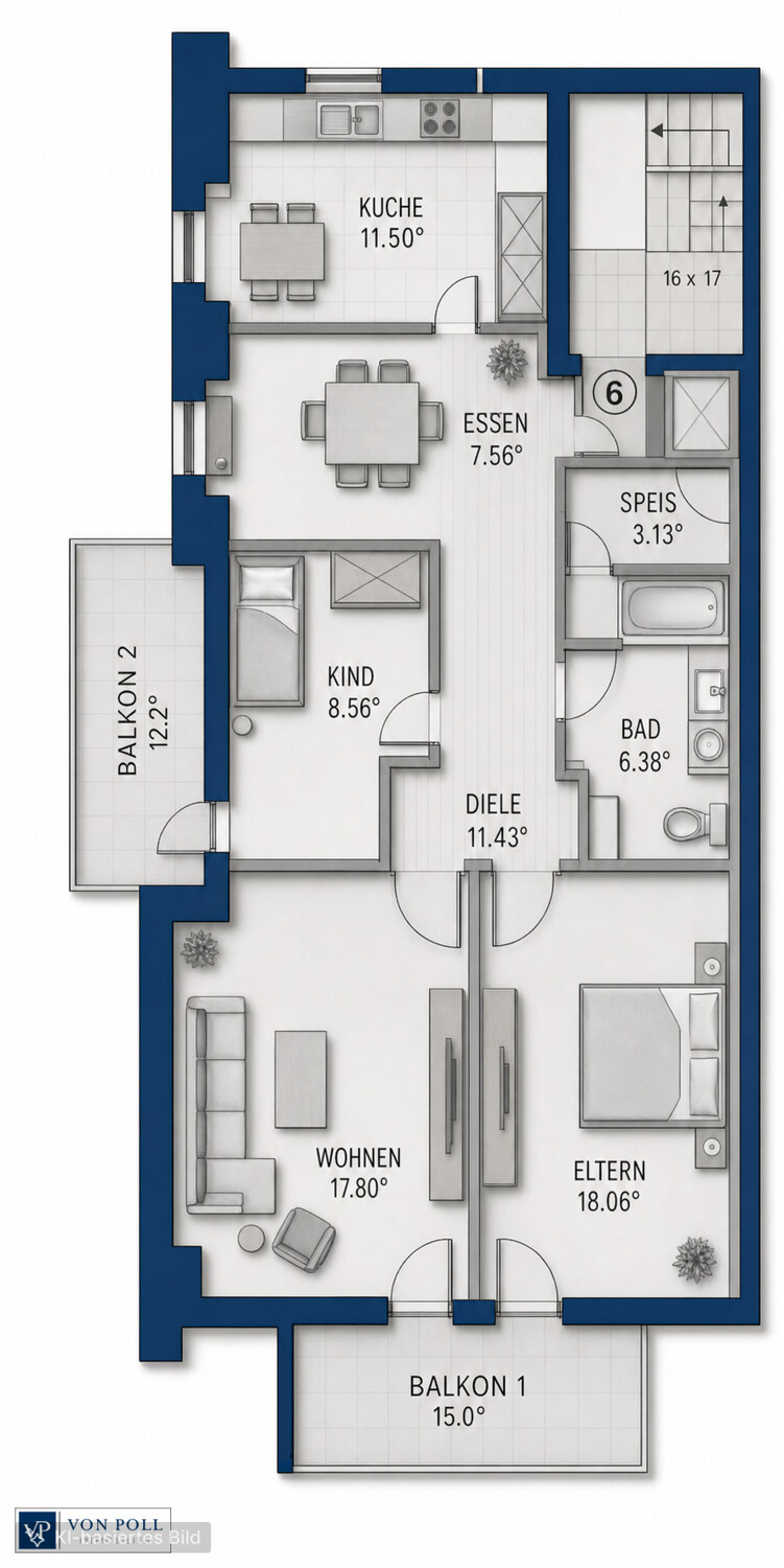 2. OG Whg. 6 Neu 2