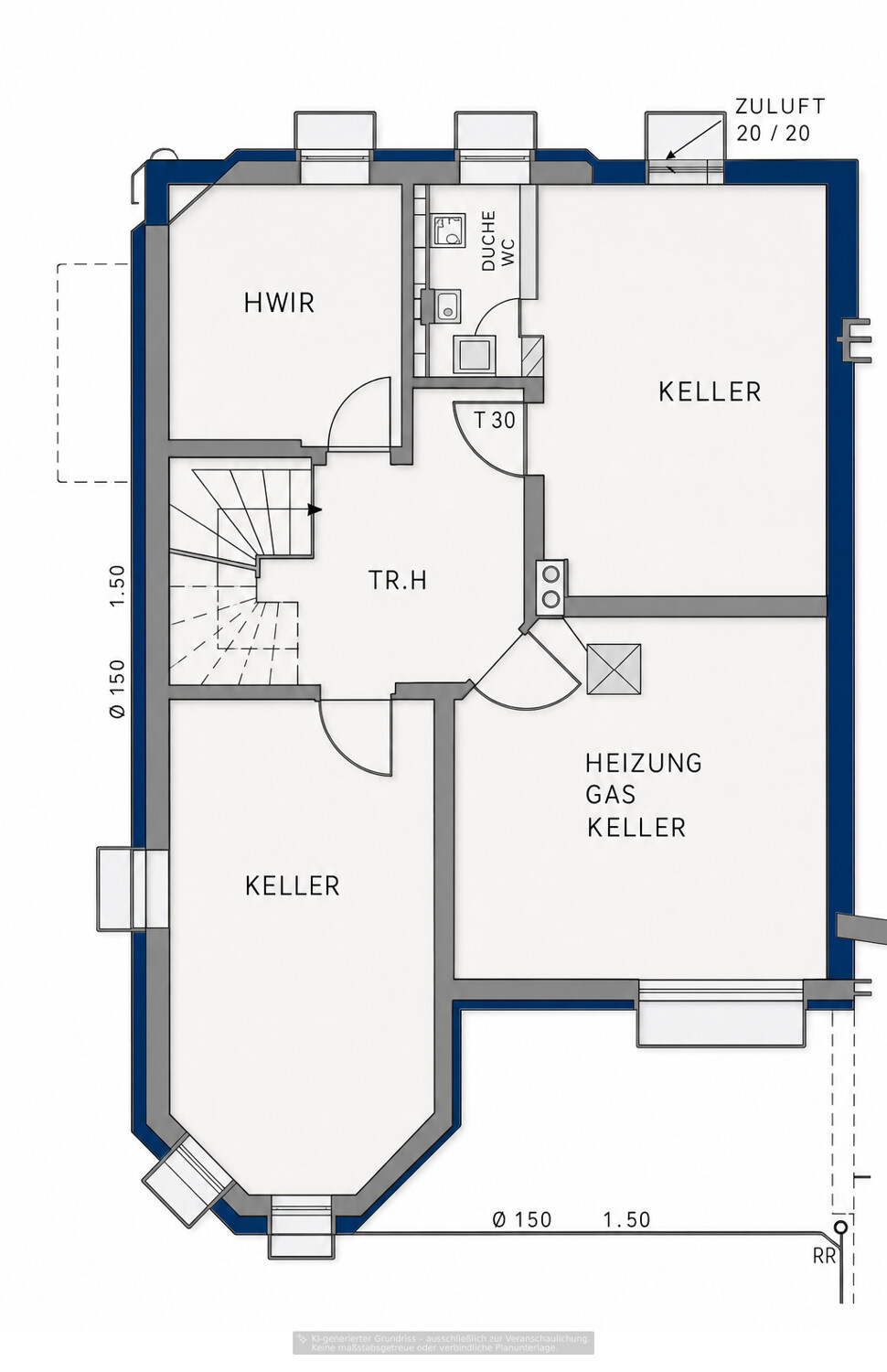 KG Grundriss