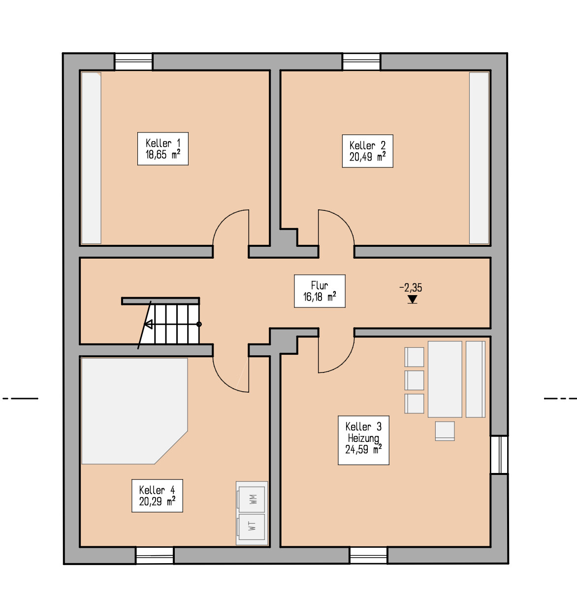 KG Grundriss