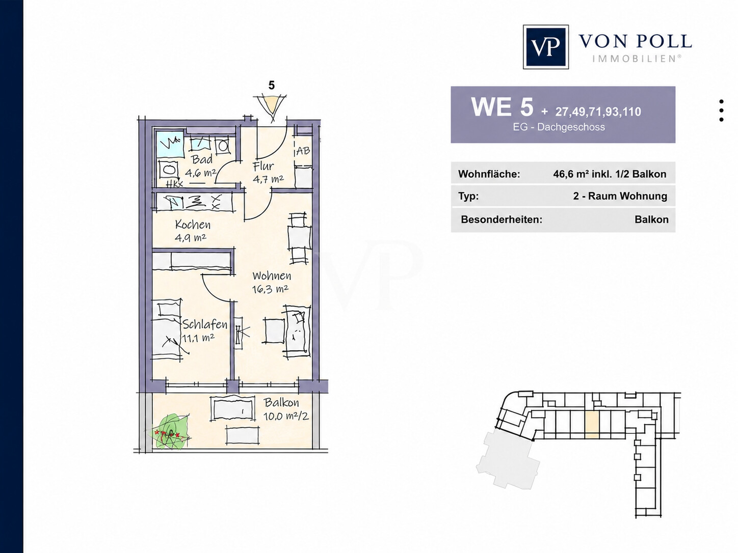 Grundriss WE 27