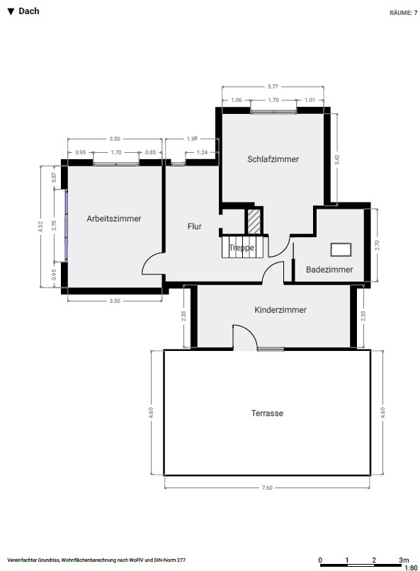 Grundriss Dachgeschoss