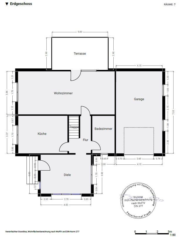 Grundriss Erdgeschoss
