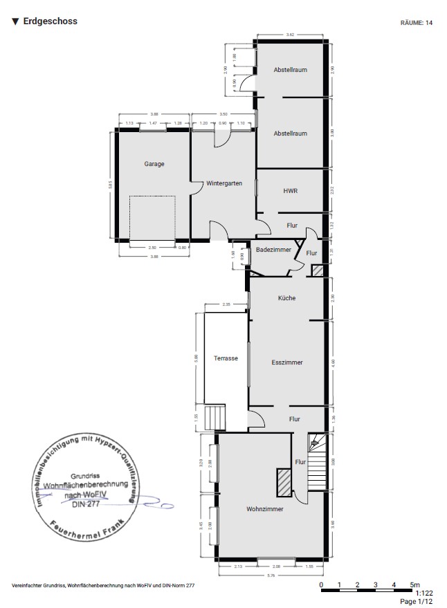 Grundriss Erdgeschoss Grundriss Erdgeschoss
