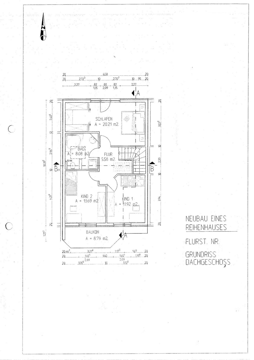 Grundriss Obergeschoss