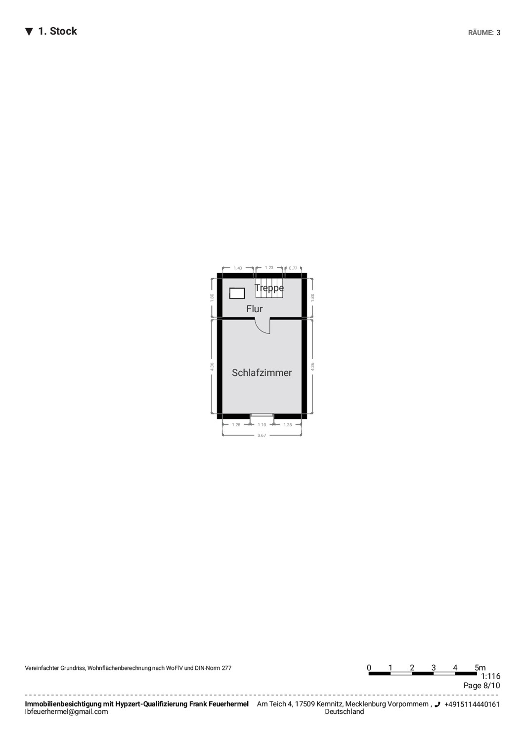 Grundriss Obergeschoss