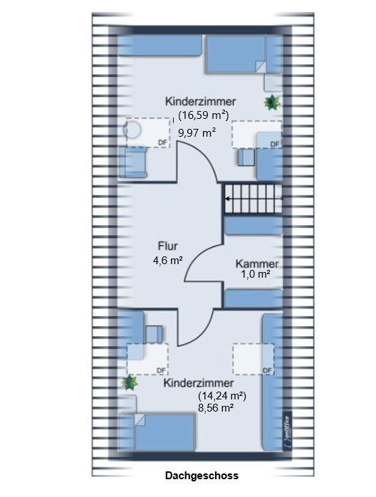 Grundriss Dachgeschoss