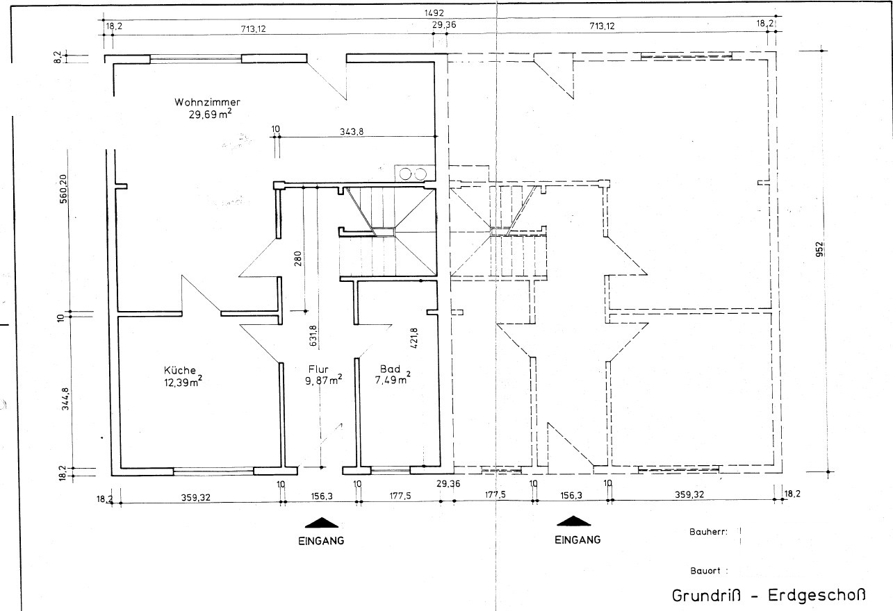 Grundriss Erdgeschoss