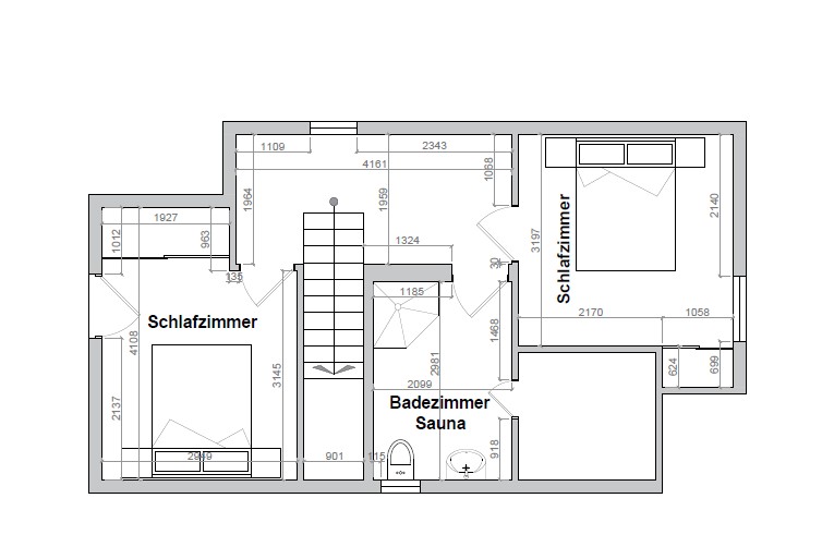 Grundriss Dachgeschoss